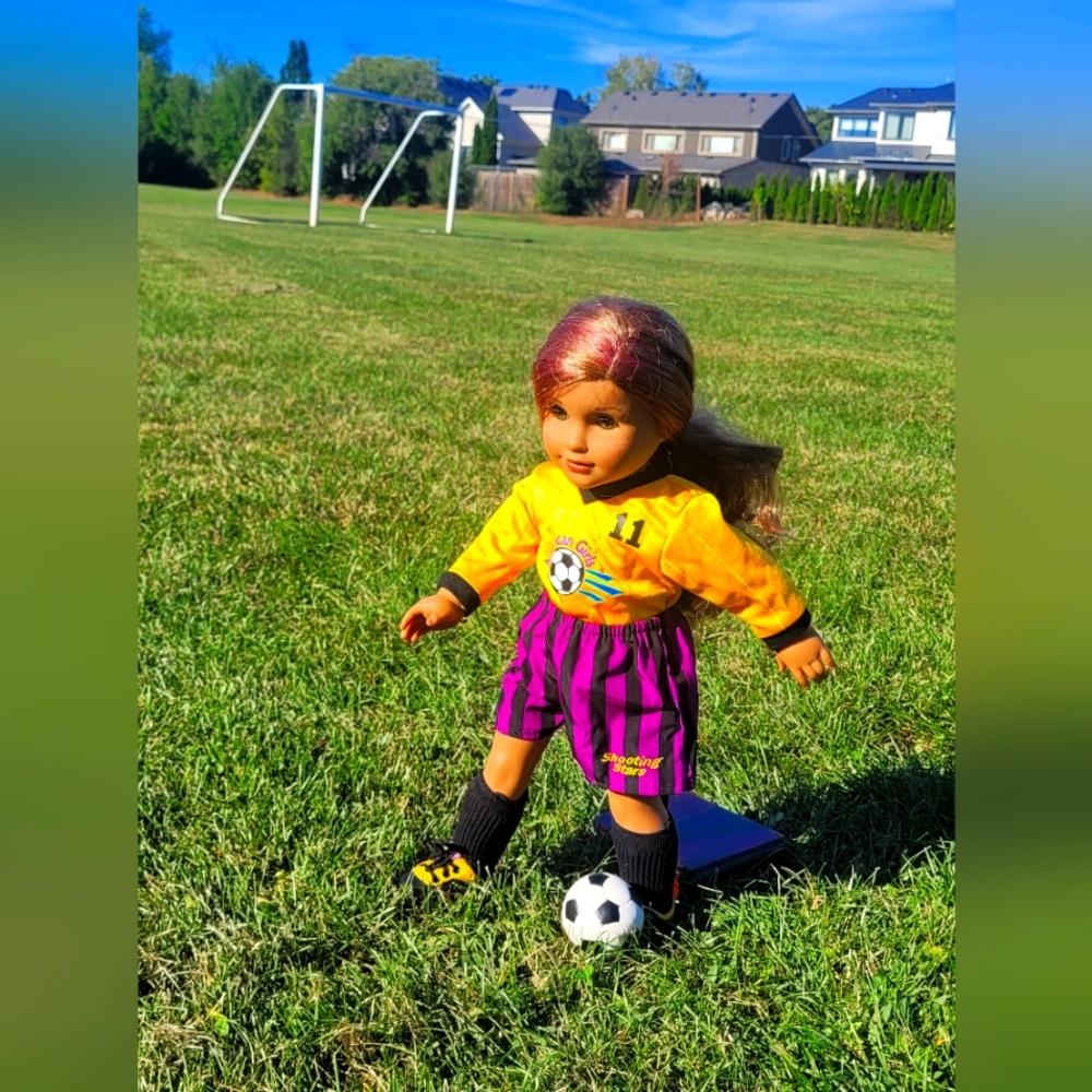 Pleasant Company Soccer Gear Doll Outfit, Doll Not Included